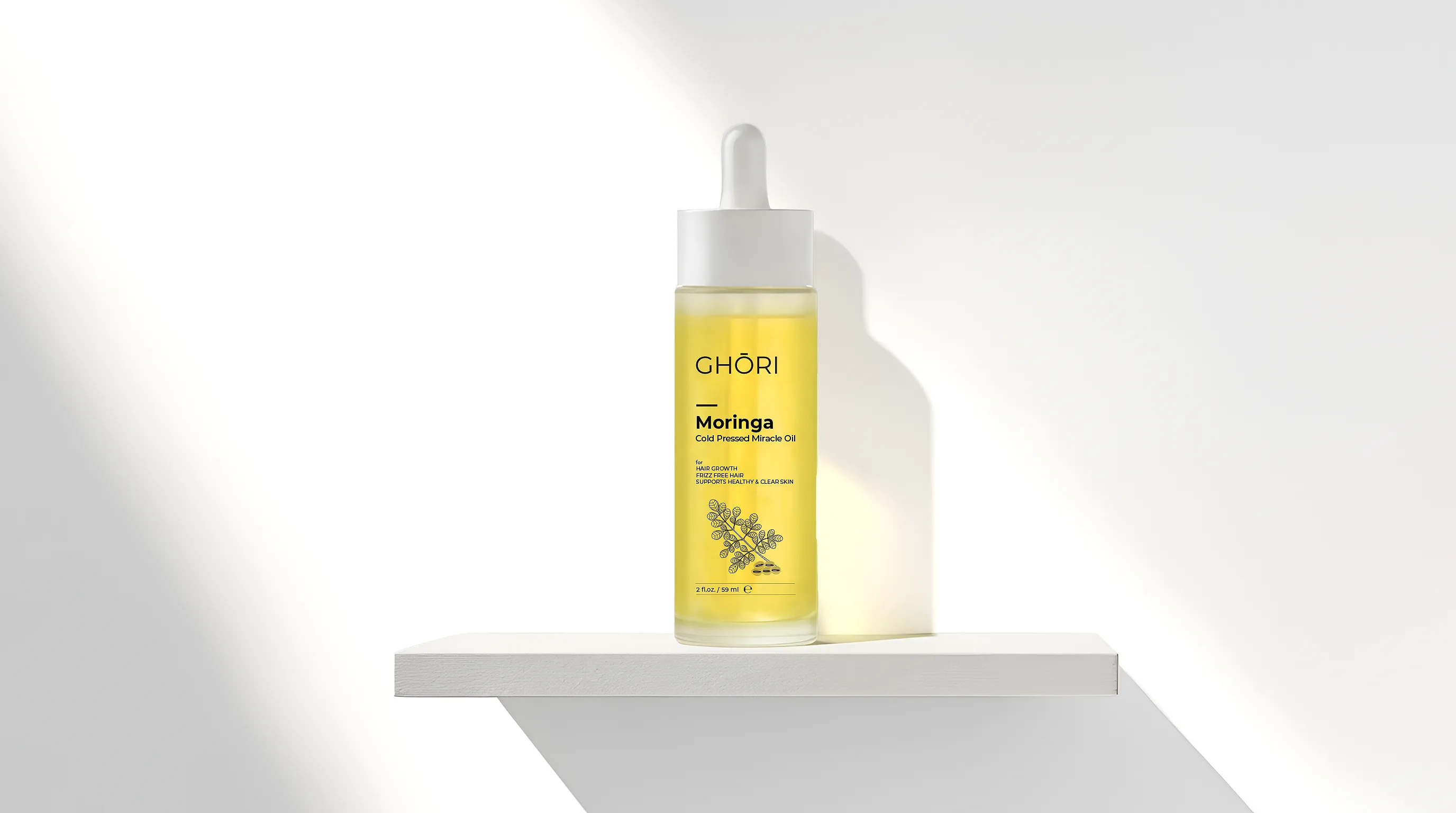 GHORI Moringa Frizz Control Miracle Oil 60 Ml — The Promise