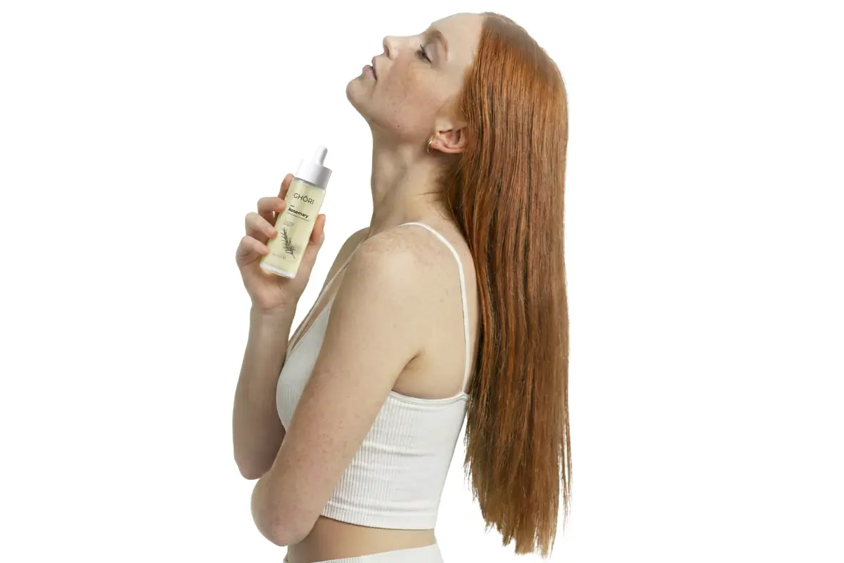 Ghori Rosemary & Biotin Hair Oil with Mint — view 3